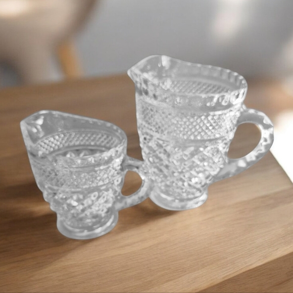 2 pitcher, creamer set. Wexford Anchor Hocking. - Picture 8 of 8